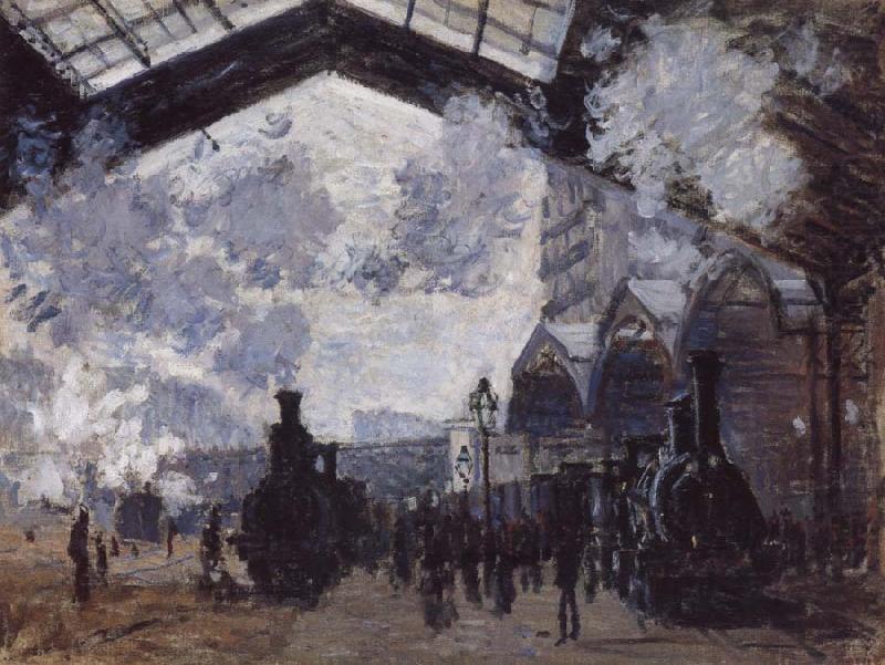 Claude Monet The Gare St Lazare china oil painting image